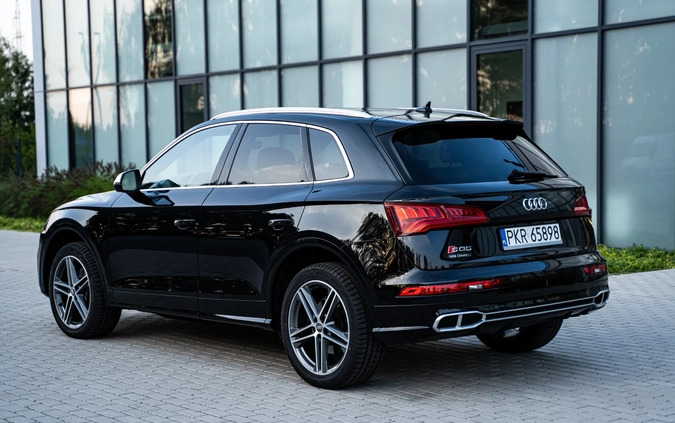 Audi SQ5 cena 163900 przebieg: 54000, rok produkcji 2018 z Krotoszyn małe 254